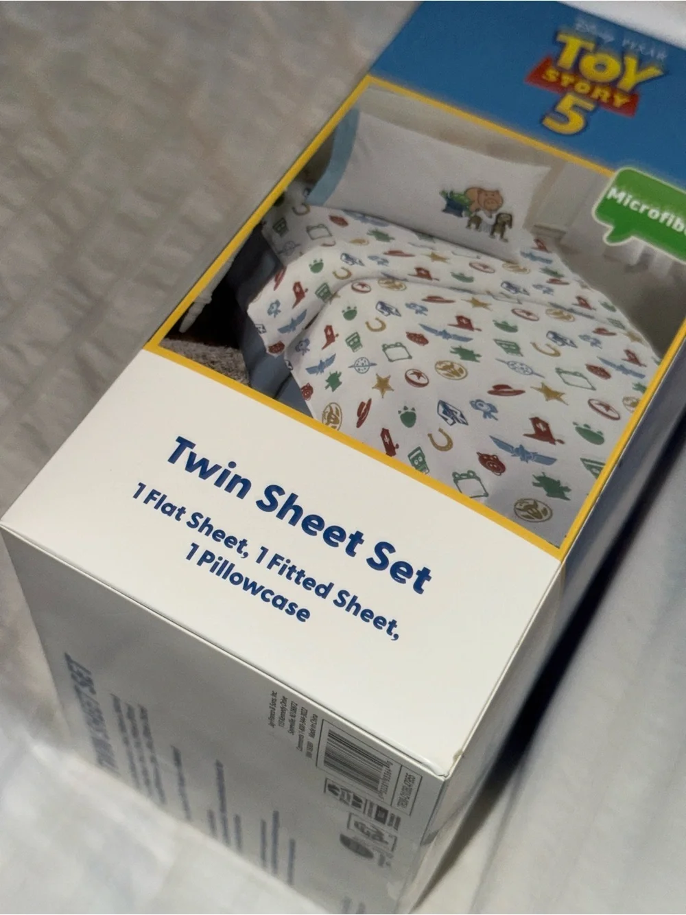 Toy Story Twin Character Sheet Set